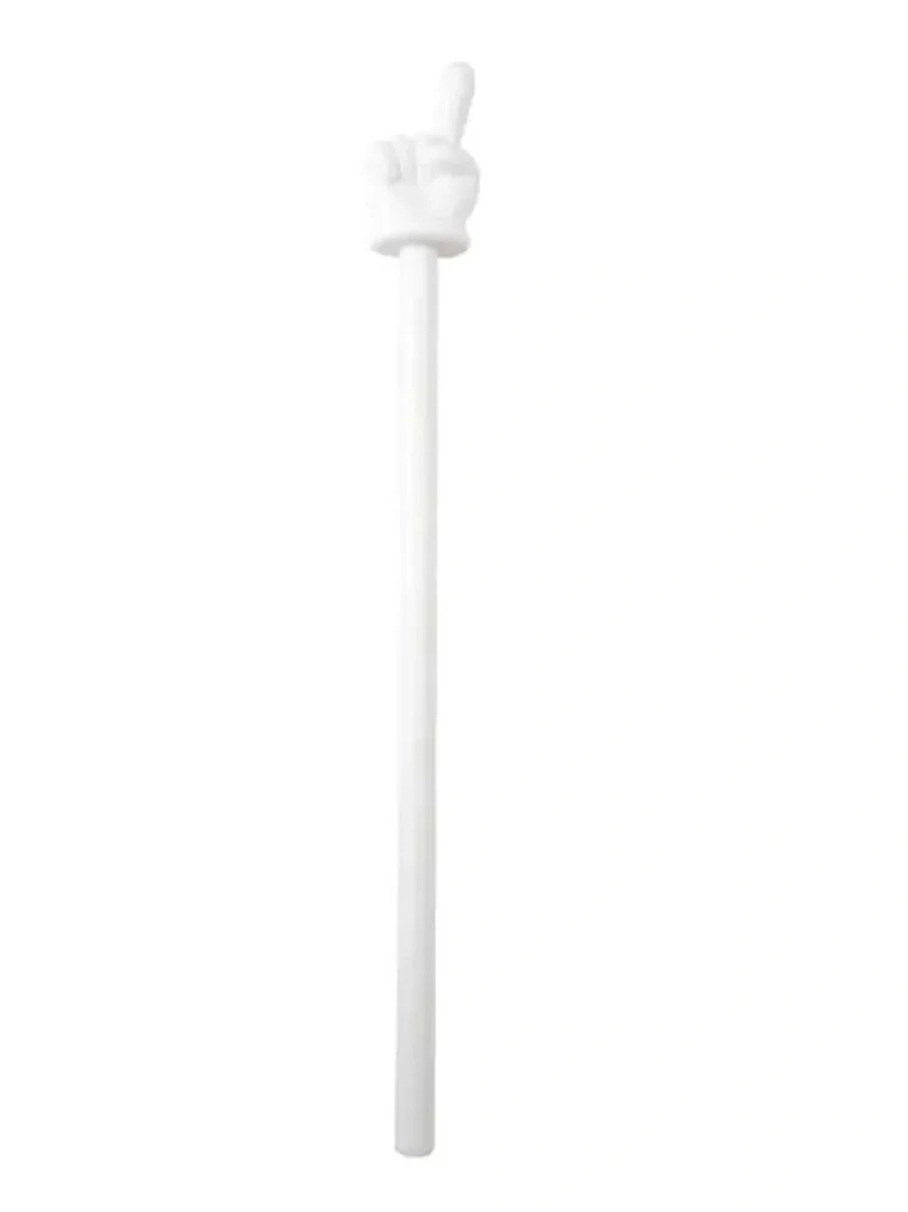 White Finger Pointer